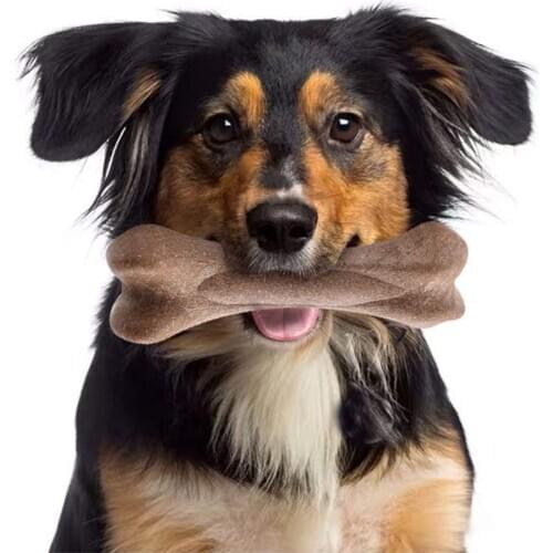 Dog Toys Indestructible Dog Bone Aggressive Chewers Toy for Small Medium Large Dogs Games Fragrant Molar Rod Non-Toxic Pet Toys