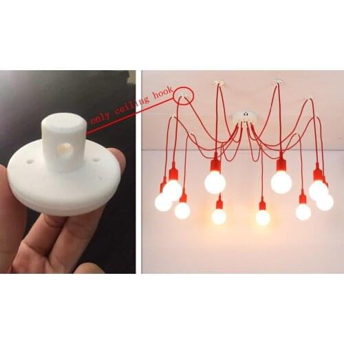 Wire cord hook for pendant lamp indoor lighting on the ceiling wall,cement wall