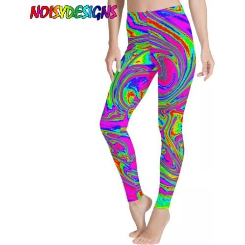 Женские цветные брюки Noisydesigns China At AliExpress