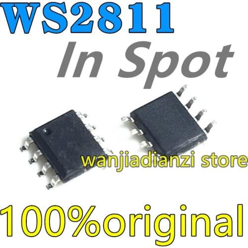 2PCS New and original WS2811 WS2811S LED power drive chip SOP8 LED driver chips, magic lantern controller, single gray level i