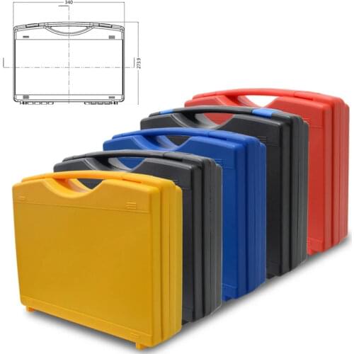 340x273x83mm Plastic Tool box Instrument box Impact resistant safety case suitcase toolbox with pre-cut foam