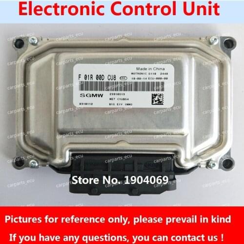 Engine Computer Board F01R00DCU8 23910513 F01RB0DCU8 ME7 ECU F01R00DX28 F01RB0DX28 23883625 For Wuling/Baojun/Hongguang Car