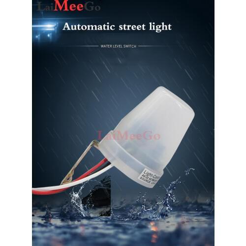 Adjustable outdoor road light control sensor switch 220V rain light sensor switch AS-22 10A