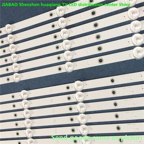 12pcs x LED Backlight Strip for 55PUS7503 55PUS6162 55PUS6262 55PUS6753 55PUS7303 55PUS6703 LB55073 TPT550U1-QVN05.U 3A6650010E