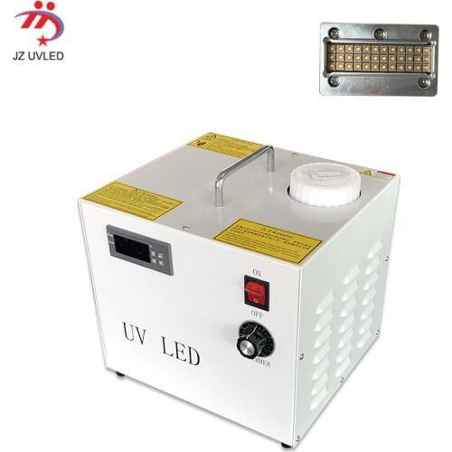 90W Epson printer modified UV flatbed printer UVLED water-cooling curing system 1 set UVLED drying lamp Temperature alarm system