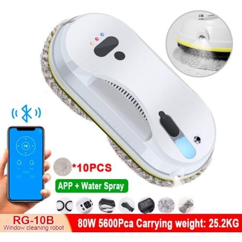 Smart Window Cleaner Man Cleaner Vacuum Cleaner Robot Window Glass Cleaning Robot Window Cleaner One-click Start