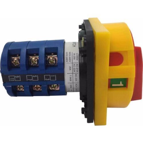 LW26GS Series Universal Change-over Switch 2 Archives Padlock Type Emergency Stop Power Supply Cut Off 3 Section LW26-25/3GS
