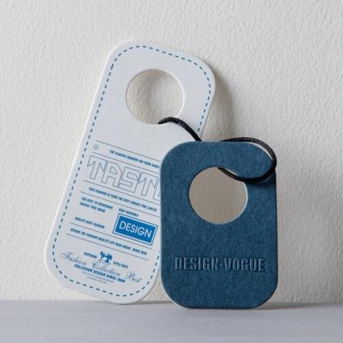 In store 100pcs/lot free shipping garment tag print tag logo paper labels tags price tags for clothing