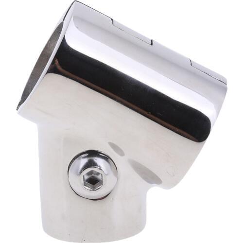 1 Piece Boat Handrail Fitting 60 Degree Tee 3 Way 316 Stainless Steel For pipe 25mm for Boat Yacht Kayak