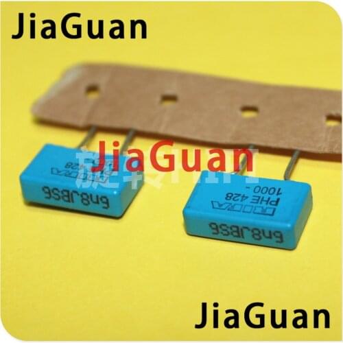 10PCS RIFA PHE428 6800PF 1000V P15MM MKP 682/1000V audio blue film Capacitor 428 6800p/1000v 6.8NF 6N8 1KV 682