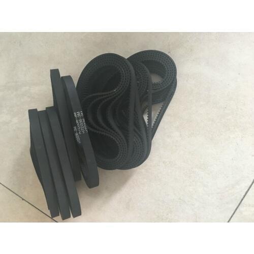 100% for free shipping high quality 9mm width, HTD3M, 336mm(112teeth)length rubber timing belt(6pieces per pack)
