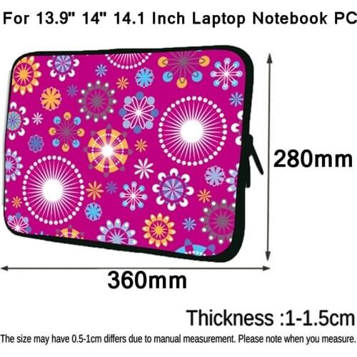 2020 Stylish Women Briefcase Notebook Bag For Lenovo Dell XPS Chuwi LapBook Air 14.1 13.9" 14 Inch Laptop Case Casual Prints Bag