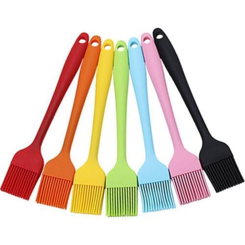 21*4cm Silicone Barbecue Brush Baking Tray Bread Chef Pastry Oil Butter Paint Brush Baking Barbecue Tool New