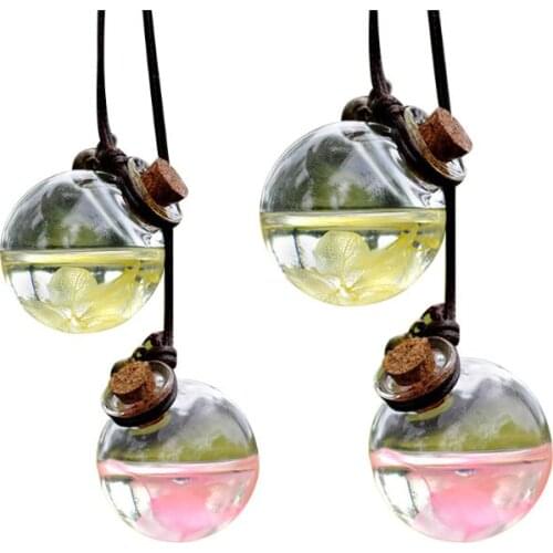 Car Perfume Bottle Empty Hanging Bottle for Perfume Pendant Ornament Car-styling