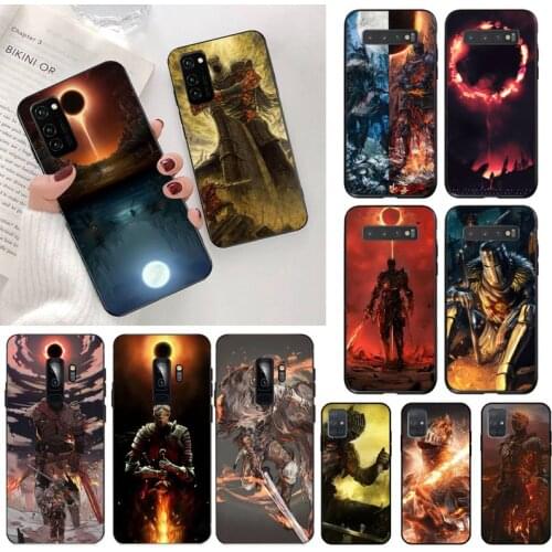 Praise the Sun Dark Souls Phone Case for Samsung S20 plus Ultra S6 S7 edge S8 S9 plus S10 5G lite 2020