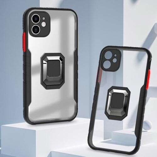 Lancase Phone Case For Iphone 12 PRO MAX 11 6 7 8 XS XR CASE COVER FOR IPHONE XS MAX 6 7 8 PLUS STAND TPU CASE SMALL PHONE CASE