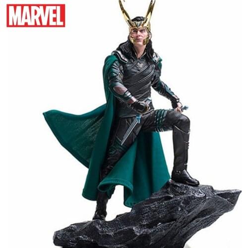 The Avengers Endgame Loki Statue PVC Action Figures 230mm Marvel Loki Season 1 Figurine Model Toys