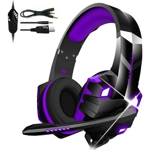 G9000MAX 3.5mm Wired Gaming Headset Headphones with Mic for One Gamers