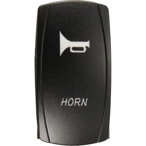 GTBL Momentary Car Boat Marine LED Light Horn Bell Laser Rocker Switch 12V 24V