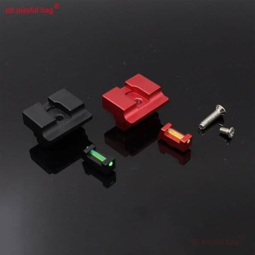 PB Playful Bag Outdoor sports gel ball gun CNC upgrade material P1 P1S P1M TTI general optical fiber Sight toy accessories SG26