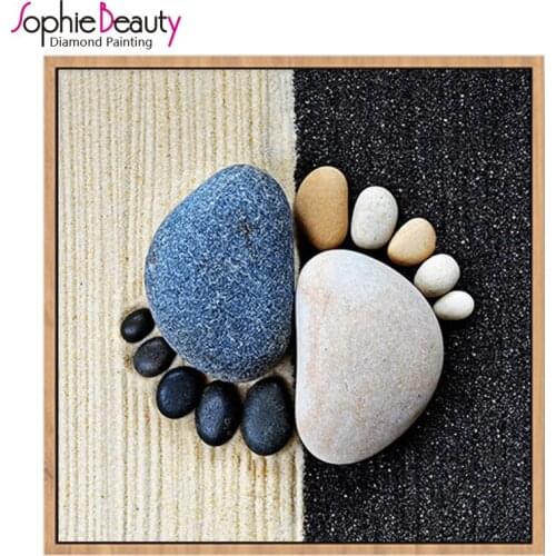 Sophie Beauty New Diy Round Square Diamond Painting Cross Stitch Beaded Embroidery Handcraft Mosaic Pebble Stone Food Home Arts