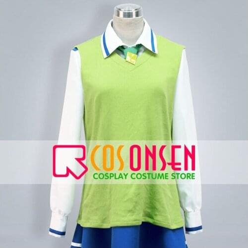 COSPLAYONSEN Smile PreCure Cure March Midorikawa Nao Cosplay Costume Full Set Any Size Custom Made