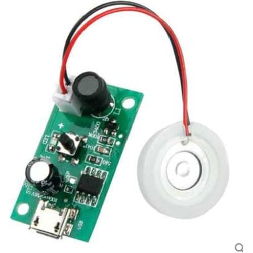 USB Mini Humidifier DIY Kits Mist Maker and Driver Circuit Board Fogger Atomization Film Atomizer Sheet Mini Oscillating