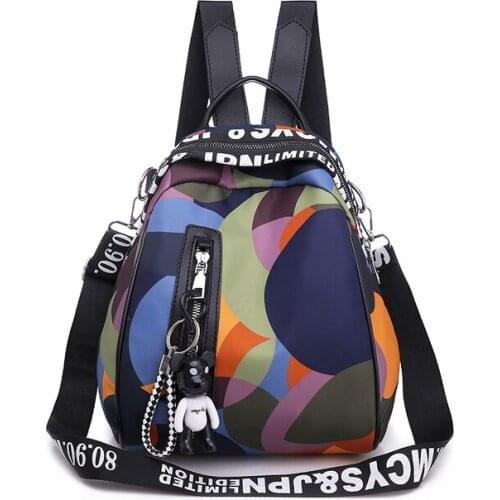 New Multifunction Backpack Women Waterproof Oxford Bagpack Female Anti Theft Backpack Schoolbag for Girls 2021 Sac A Dos mochila