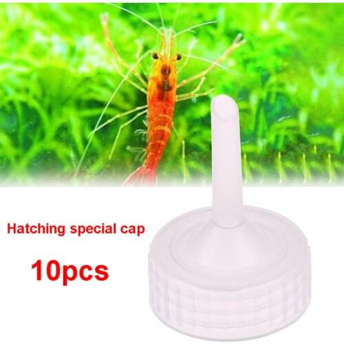 New 10PCS Aquarium Brine Shrimp Incubator Cap Artemia Hatcher Accessories DIY Bottle System Regulator Valve Kit Pet Supplies