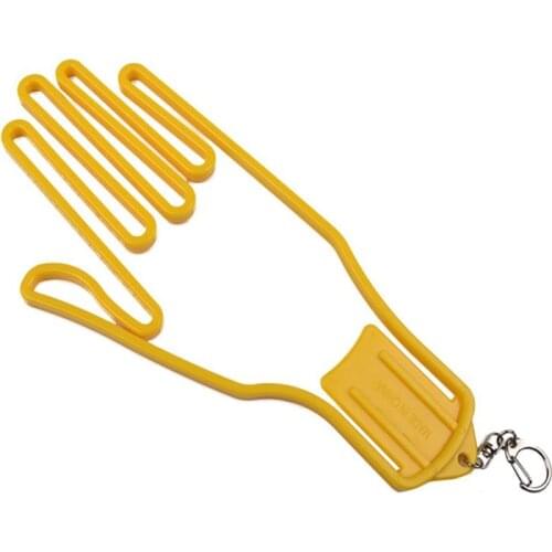Golf Gloves Stretcher Golfer Tool Gear Plastic Golf Gloves Holder Rack Dryer Hanger Stretcher with strap