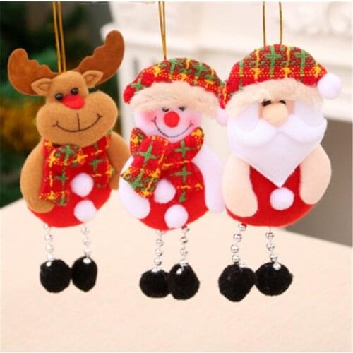 Christmas Tree Hanging Ornaments Christmas Door Pendant Decorations for Home/Bar Kids Gifts