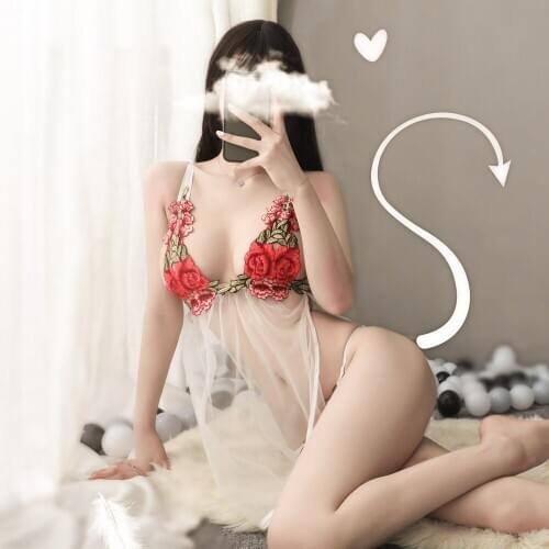 Sexy Lace Dress Women Lingerie Erotic Baby Dolls Teddy Lenceria Mujer Sex Babydoll Underwear Sexy Costume Sleepwear Night Dress