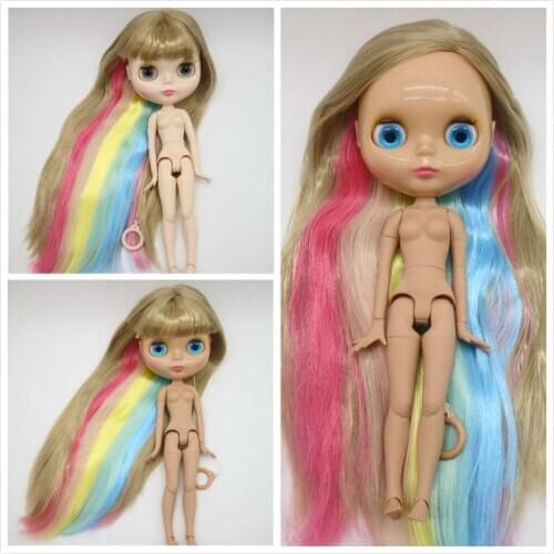 Joint body Nude blyth Doll multicolour Factory doll,Suitable For DIY 1016