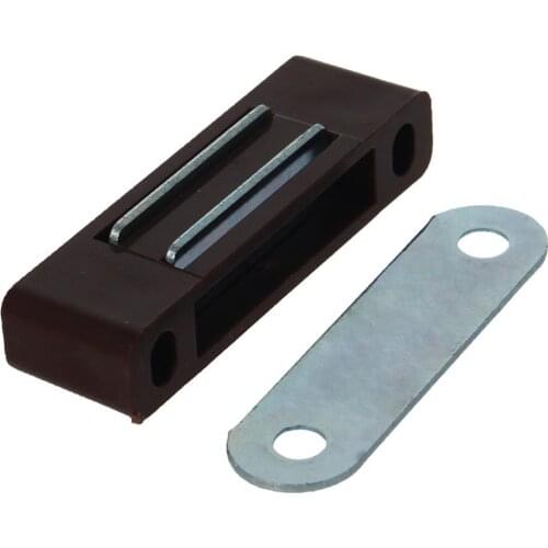 MroMax Top Quality Cabinet Magnetic Door Stoppers 48x23x11/127x23x11mm/64x10x13mm/26x8mm Household Hardware 1/2/4/5/6/8/10/16pcs