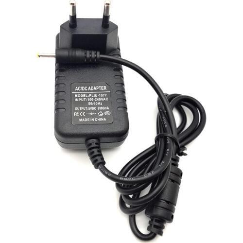 10pcs 5V 2A 2.5mm Charger Power Supply Adapter for Cube I10 Ainol AX10 Numy 3G Chuwi V88 Freelander PD500C Q88 U35GT2 U39GT