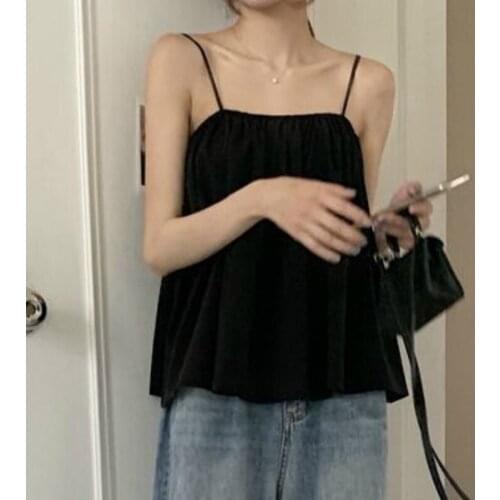 Womens Tank Tops 2021 Summer Fashion V Neck Loose Pineapple Printed Camis Vests Oversized S-3XL Rivet Camisole tops for women