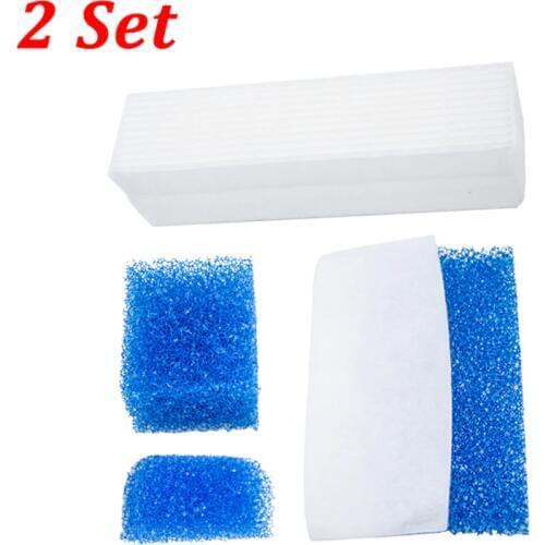 10Pcs/2 Set Dust Hepa Filter Replacement For Thomas Twin Genius 787203 Robot Vacuum Cleaner Spare Parts Accessory