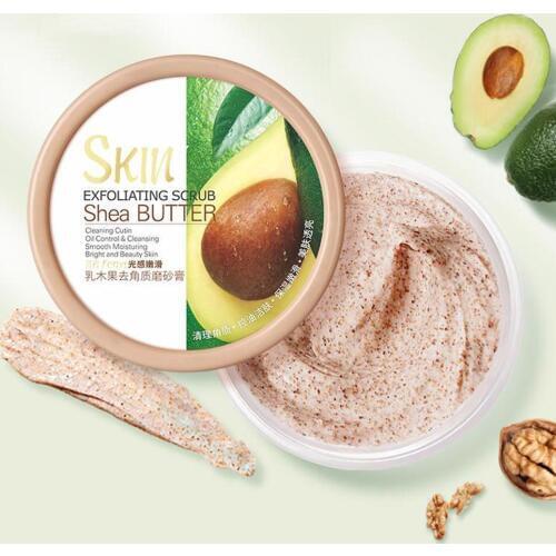 100g Face Body Skin Scrub Deep Cleansing Face Scrub Exfoliating Hydrating Scrub Cream Mud Exfoliating Gel Body Lotion