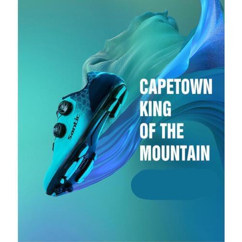 Year 2020 Santic Cape Down Men Cycling Shoes MTB sapatilha Ciclismo mtb Athletic Racing Team Bicycle Shoes Breathable Cycling