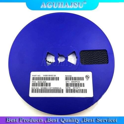 3000 pcs SMD diode 0805 SOD-123 1N5819 1N4007 1N4148 SOD123 SOD-323 1206 1N4148WS 1N5819WS B5819WS SOD323
