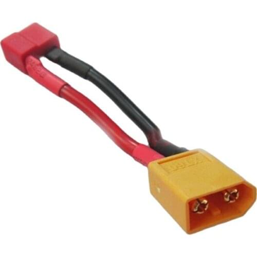 T Female to XT60 male Adapter Converter cable 50mm for RC Lipo Battery