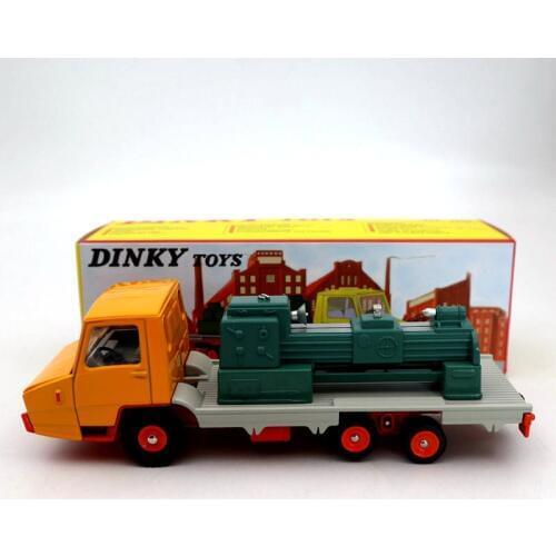 Atlas Dinky toys 569P Berliet Stradair Plateau Surbaisse Porte Machine Outil Prototype Truck Diecast Models Collection