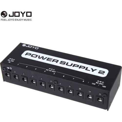 JOYO JP-02 Power Supply Isolated Output for 9V 12V 18V Guitar Effect