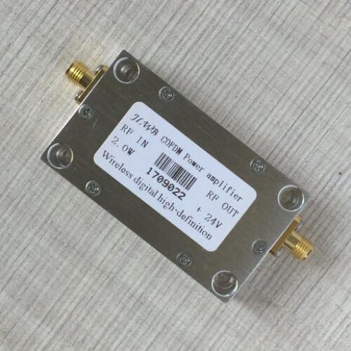 UAV COFDM Picture Transmission Power Amplifier 0.8G 0.9G 1.2G 1.4G 2W