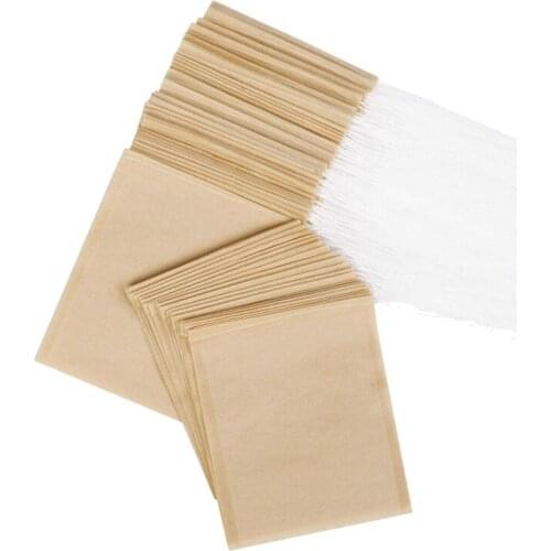 Tea Filter Bag Tea Bags for Loose Tea,Excellent Permeability Empty Tea Infuser Sachets for Fragrant Tea, Soup Bag