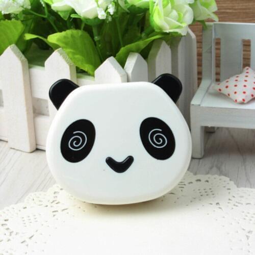 Portable Panda Contact Lens Case Box Container Holder Travel Kit Storage Eyewear Accessories