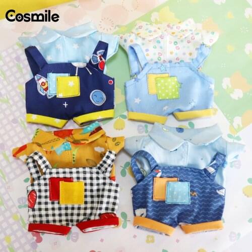 Cosmile kpop star trouser suits clothes costume fit for Plush Stuffed Doll Toy Accessory Cute cosplay creative cos Gift C