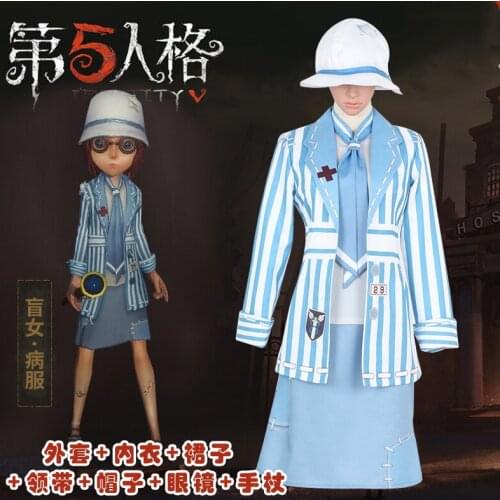 Game Identity V Helena Adams Cosplay Costume sick suit Halloween christmas Costumes For women adult kids free shipping