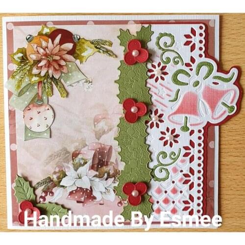 JMCRAFT Pentagram And Bell Decoration #3 Metal Cutting Dies DIY Scrapbook Handmade Paper Craft Metal Steel Template Dies