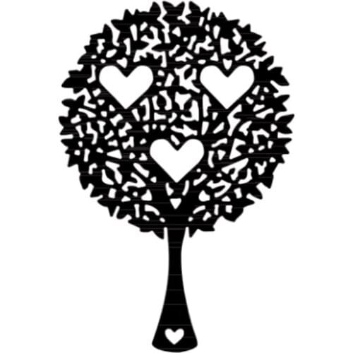 Circle Heart Tree Metal Cutting Dies Scrapbooking Card Album Photo Making DIY Embossing Crafts Stencil New Die Cut 2021